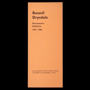 Russell Drysdale retrospective exhibition 1937 - 1960