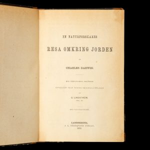 En naturforskares Resa omkring jorden af Charles Darwin.