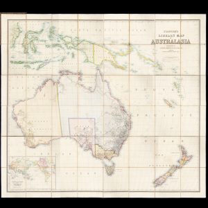 Stanford’s Library Map of Australasia constructed by A. Keith Johnston F.R.S.E., F.R.G.S. &c.