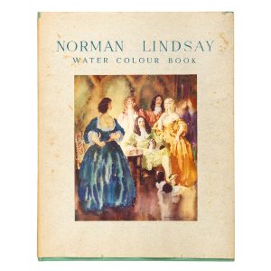 Norman Lindsay water colour book