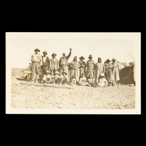 Adnyamathanha group, Nepabunna Mission, northern Flinders Ranges, South Australia, c.1931.