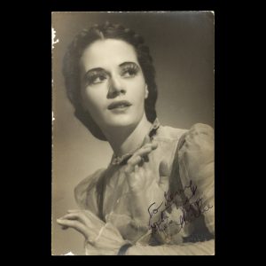 [BOROVANSKY BALLET] Signed photograph of New Zealand-born dancer Jonet Wilkie. Melbourne, November 1946.