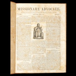 Missionary Advocate. Volume 1, Number 1 (January 1845) - Volume V, Number 12 (March 1850)