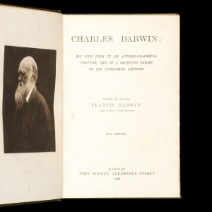 Charles Darwin : his life told in an autobiographical chapter, and in a selected series of his published letters