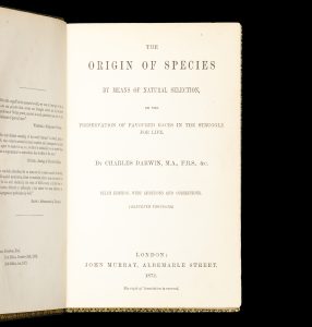 The origin of species (sixth edition, first impression)