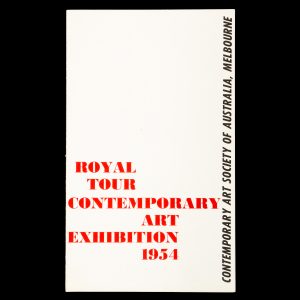 Royal Tour Contemporary Art Society Exhibition  1954