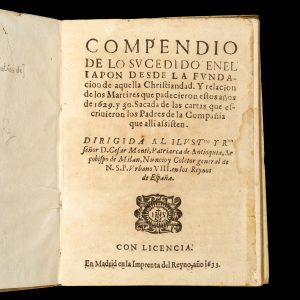 Compendio de lo sucedido en el Iapon desde la fundacion de aquella Christiandad.