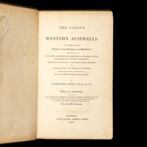 The Colony of Western Australia :