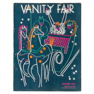 [ART DECO] Vanity Fair. January, 1931.