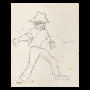 Man in landscape 1955