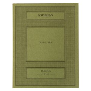 Tribal Art. Sotheby's, London, 30 March 1987.