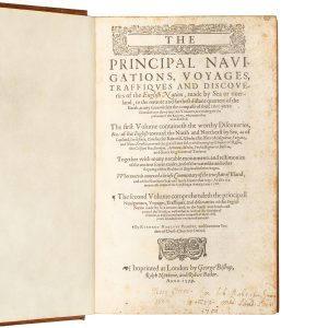 The principal navigations, voyages, traffiques and discoveries of the English nation, made by Sea or ouer-land,