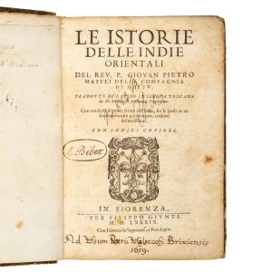 Le istorie delle Indie orientali