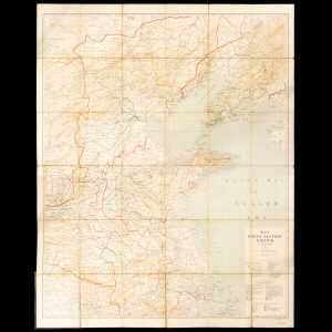 Map of North Eastern China
