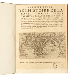 Premier livre de l'histoire de la navigation aux Indes Orientales, par les Hollandois;