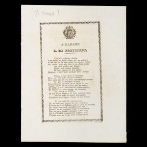 À Madame L. de Freycinet.