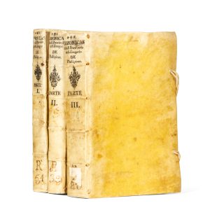 Chronicas de la Apostolica Provincia de S. Gregorio de religiosos descalzos de N.S.P.S. Francisco en las Islas Philipinas, China, Japon, &c. Parte Prima [Parte Segunda / Parte Tercera]