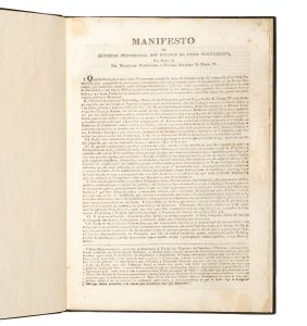 Manifesto do Governo Provisional dos Estados da India Portugueza,