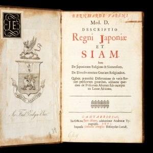 Descriptio Regni Japoniae et Siam ...