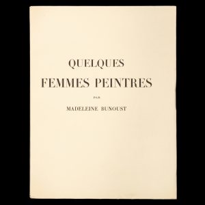 [BESSIE DAVIDSON] Quelques femmes peintres.