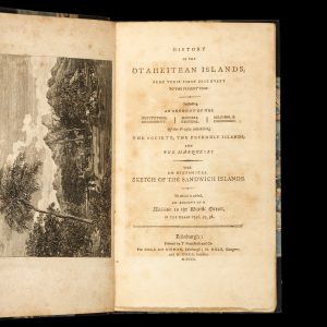 History of the Otaheitean Islands, from their first discovery to the present time.