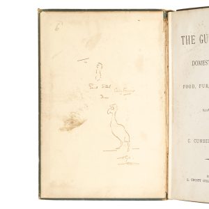 The guinea pig, or domestic cavy for food, fur, and fancy. Illustrated. (With a gift inscription and pen sketches by H. G. Wells)