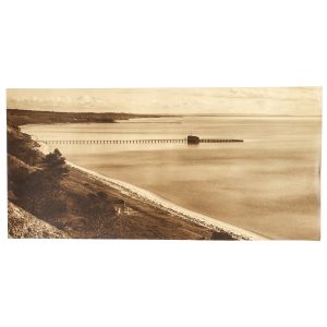 View of Clifton Springs on the Bellarine Peninsula, southwest of Melbourne, c.1930.