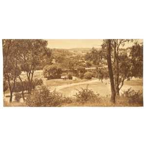 View of Greensborough, northeast of Melbourne, c.1930.