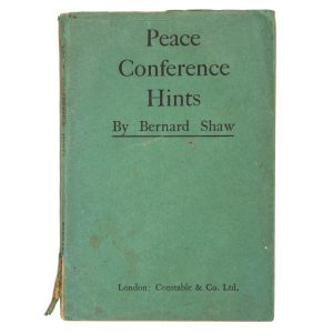 Peace Conference hints.