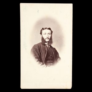 Portrait of Cyrus William Doyle, son of pioneer Hunter Valley pastoralist Edmund Doyle. West Maitland, New South Wales, late 1860s.