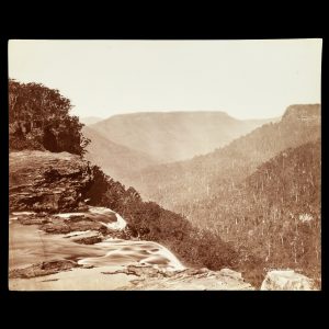 Two views of Fitzroy Falls, Moss Vale, New South Wales, c.1890.