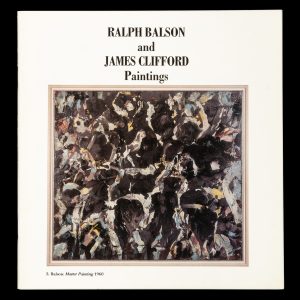 Ralph Balson and James Clifford. Paintings