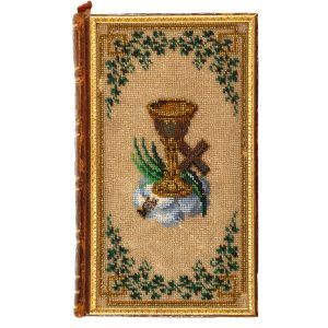 [GERMAN BEADWORK BINDING] Die Glocke der Andacht. Ein Erbauungsbuch für gebildete Katholiken.