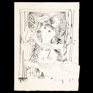 Untitled [Boys near window, with swords], mid-1950s.