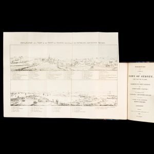 Description of a view of the town of Sydney, New South Wales; the harbour of Port Jackson, and surrounding country; now exhibiting in the Panorama, Leicester-Square.