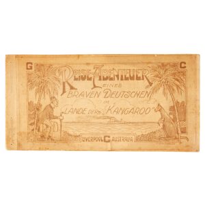 Reise-Abenteuer eines braven Deutschen im Lande der Kangaroo. / G. C. C. [German Concentration Camp] Liverpool, Australia.