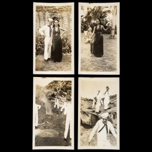 [HAWAII] Archive of original photographs taken (and collected) by a US sailor in Hawaii in 1945.