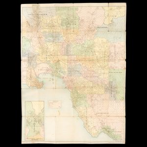 [Map of Melbourne and suburbs]