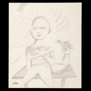 Untitled [Seated boy], 1954.
