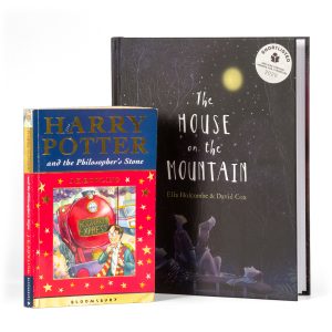 Harry Potter and the Philosopher's Stone. (Signed edition for Black Saturday bushfire survivors)
